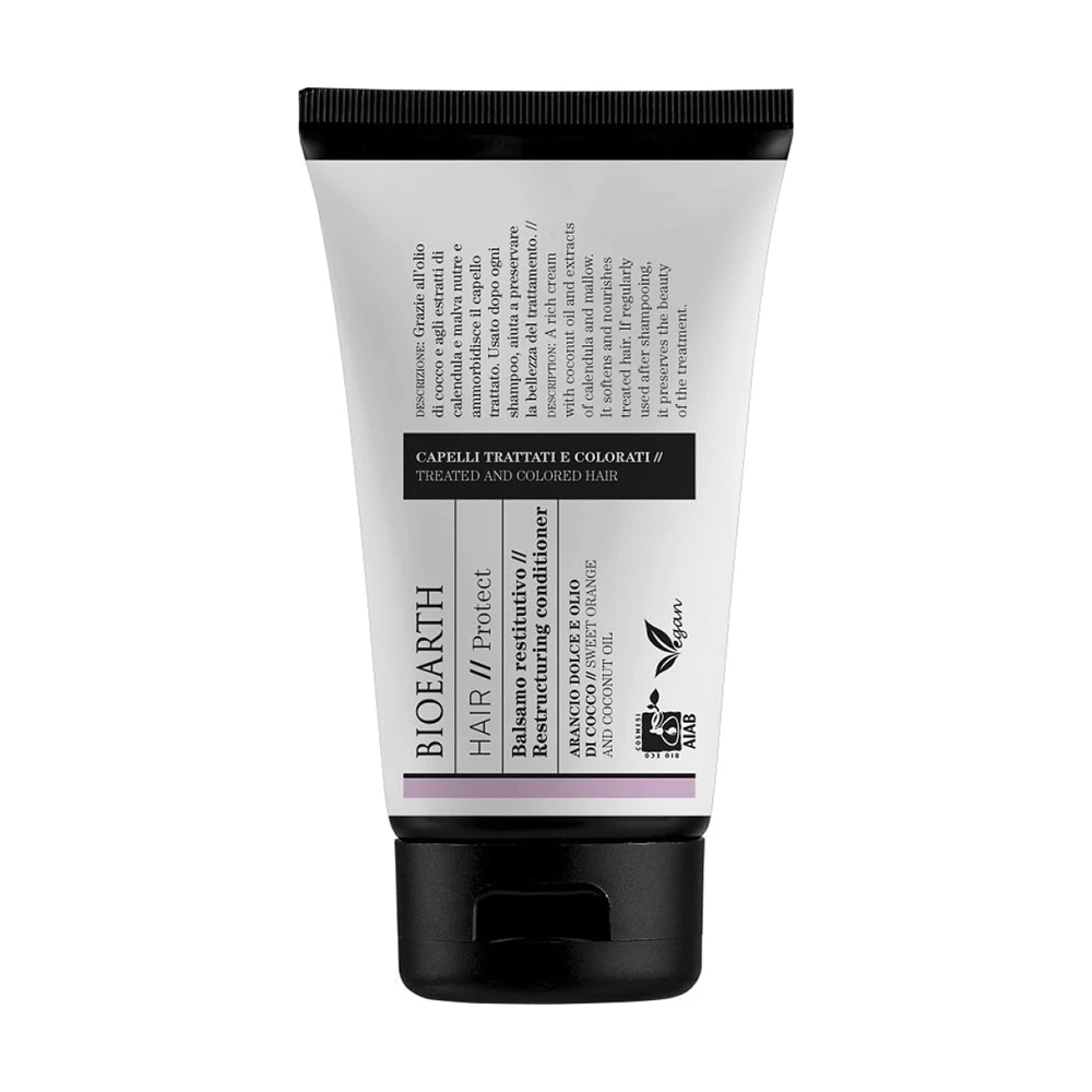 Кондиціонер Bioearth Hair Protect Restructuring Conditioner для захисту пофарбованного та хімічно обробленого волосся, 150 мл